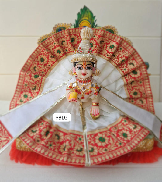 Special bengali dress + mukut