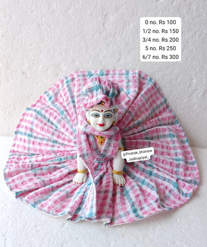 Premium cotton dress with cap and muffler