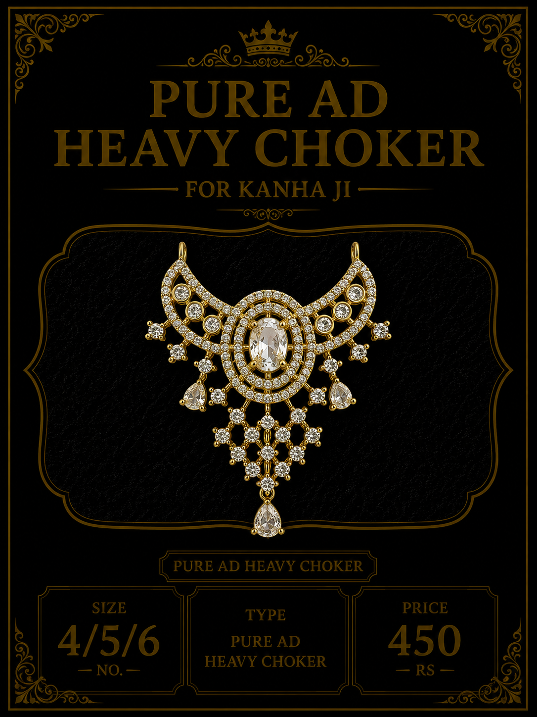 Pure ad heavy choker