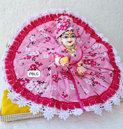 Cotton dress with pagdi