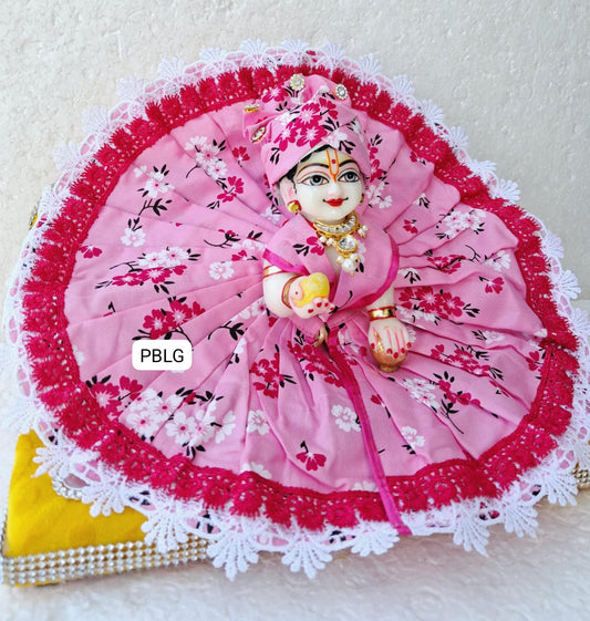 Cotton dress with pagdi