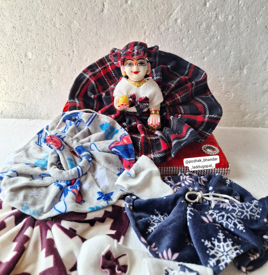 Soft winter bow dress