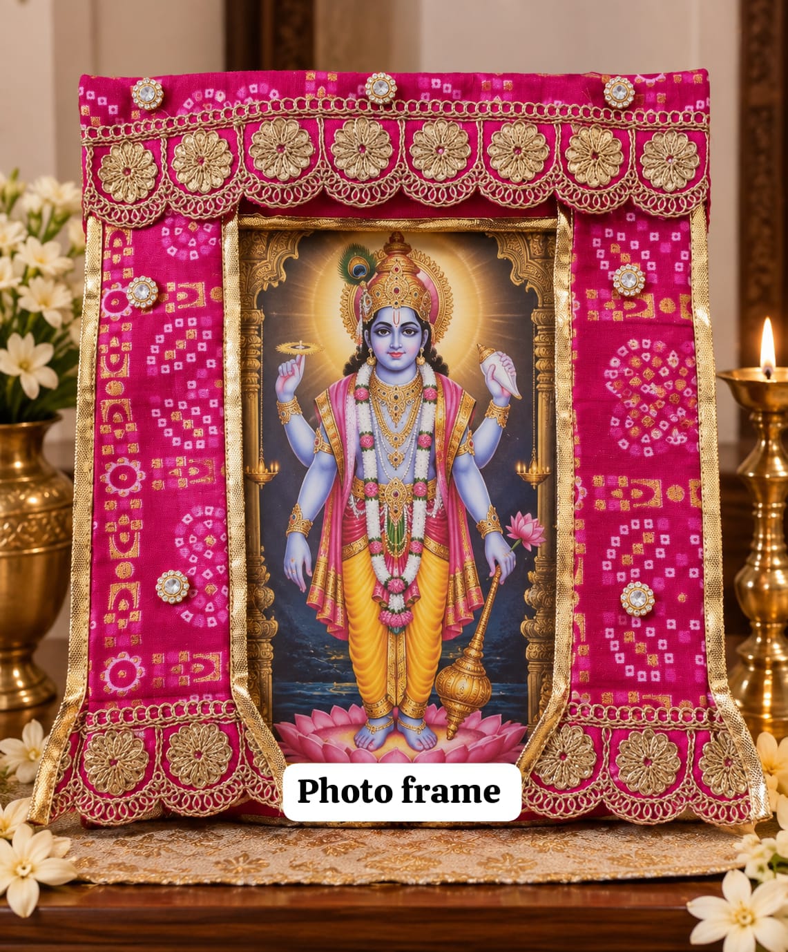 Photo frame cover