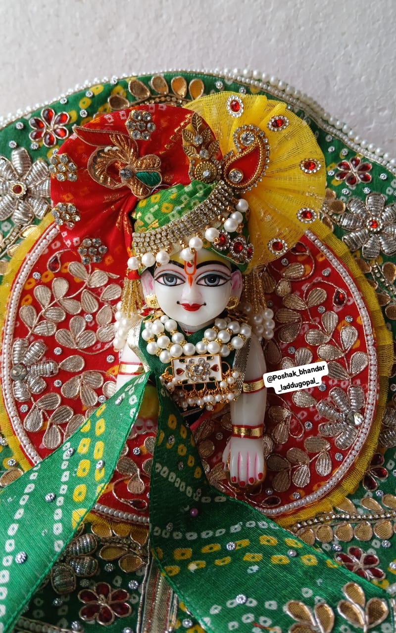 Rajwadi handwork dress with pagdi