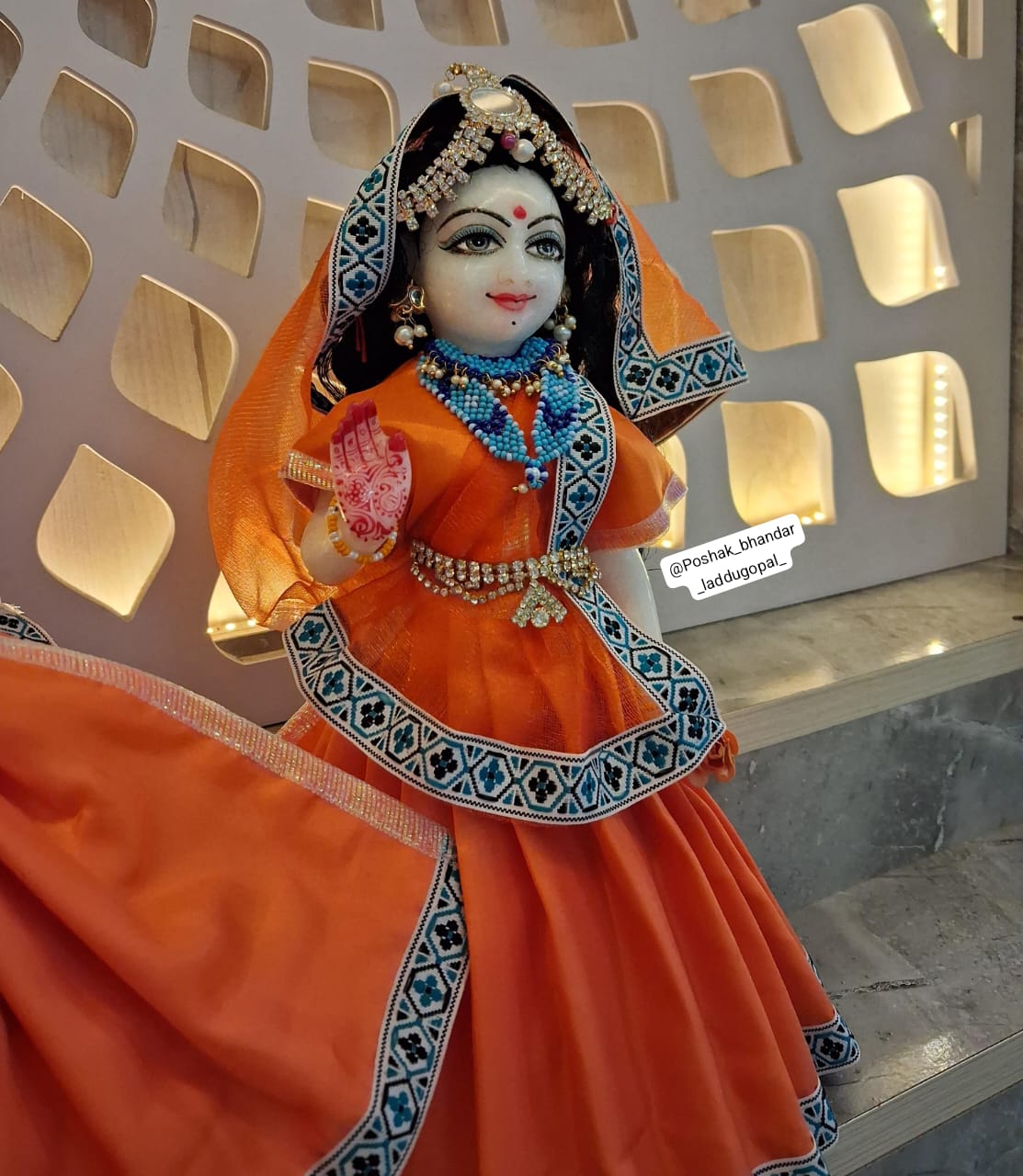 Cotton lining iskcon style rk set