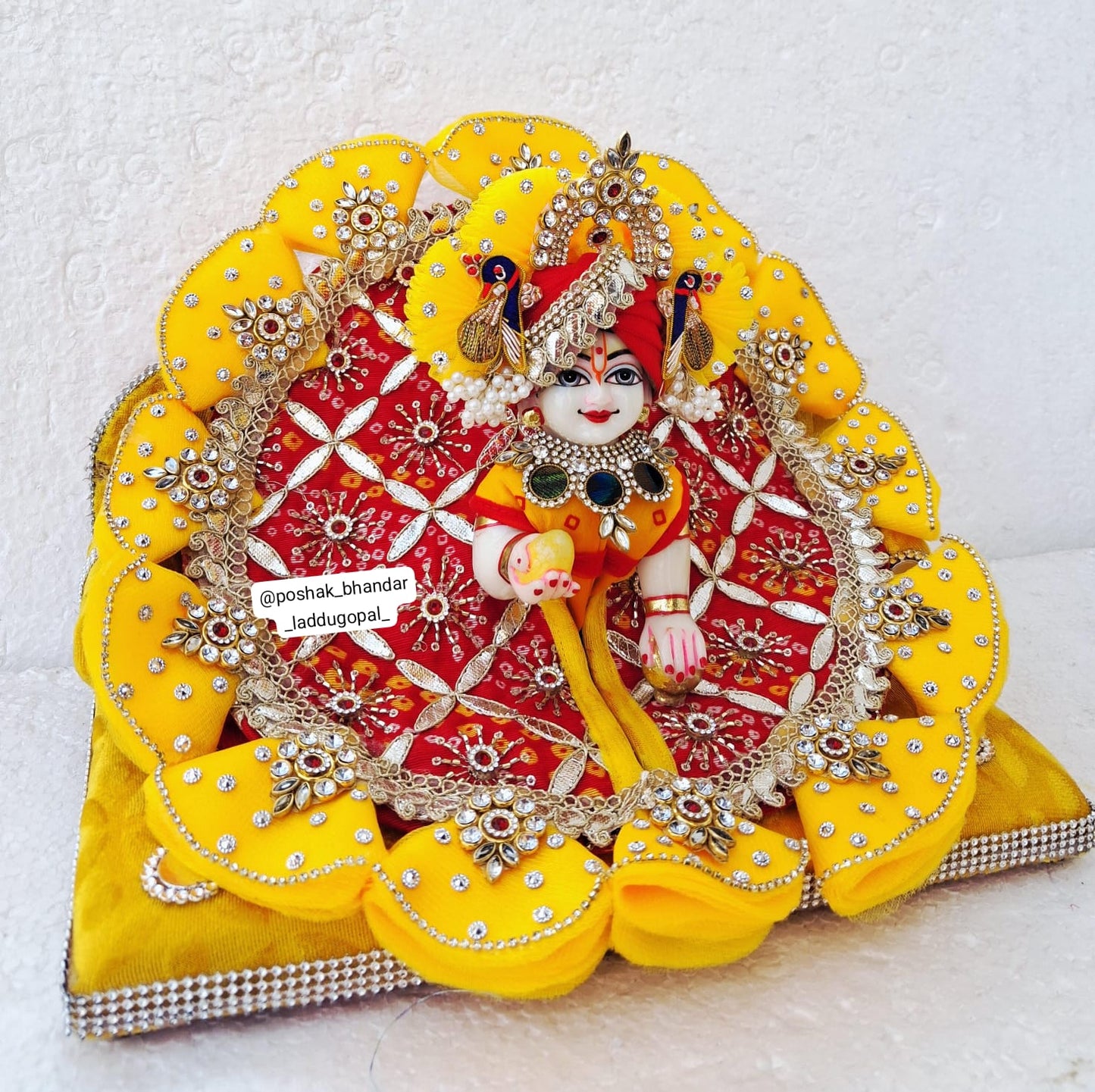 Gota patti dress+pagdi ( rajasthan special)