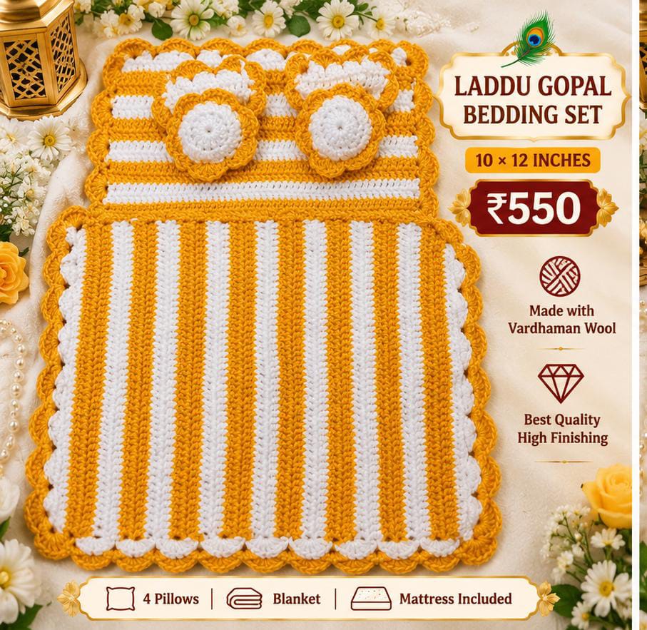 Laddugopal bedding set best quality