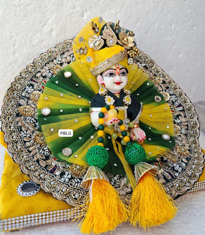 Sawan special dress with pagdi and patka