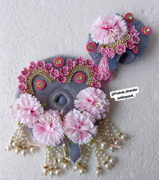 0 no. Grey heavy dress with pagdi