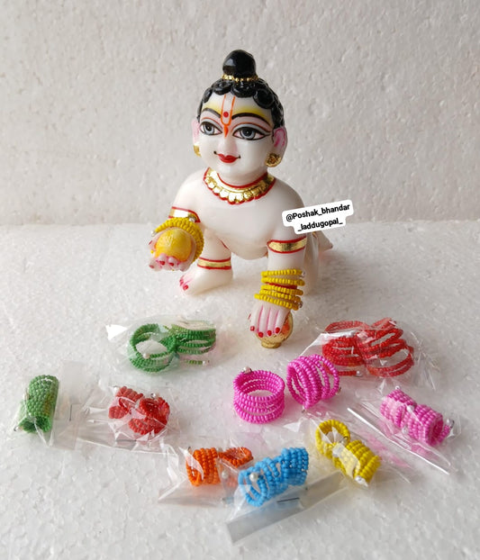 Chudi style bangle for kanha ji and radha ji