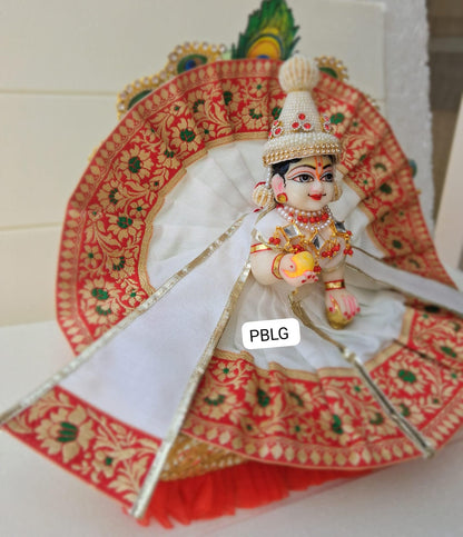 Special bengali dress + mukut