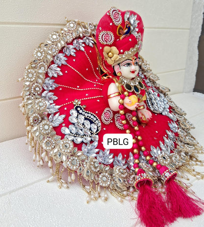 Peacock 🦚 heavy dress with pagdi and patka