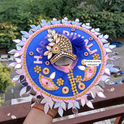 Heavy Diwali poshak ( mirror work )