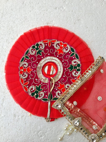 3/4 no. Heavy handwork dress with heavy duppata
