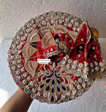 Jodhpuri special heavy dress with pagdi and patka