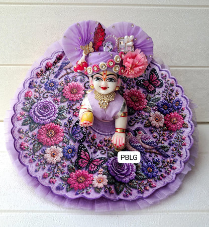 3D digital print dress with pagdi