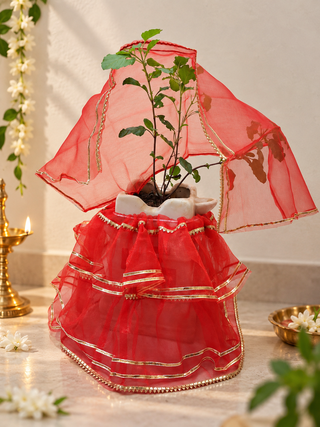Tulsi ji dress