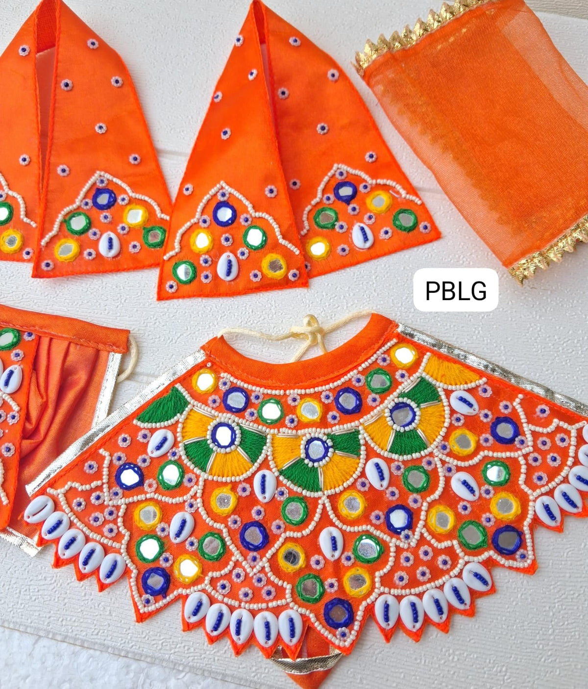 Handwork radhakrishna dress