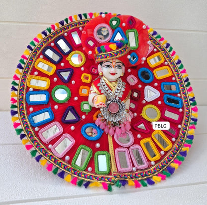 Real mirror Navratri poshak
