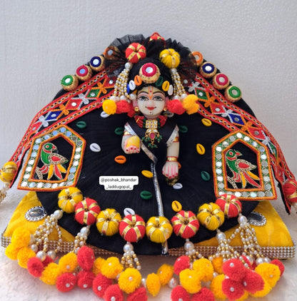 Garba dress with pagdi (6/7) no.