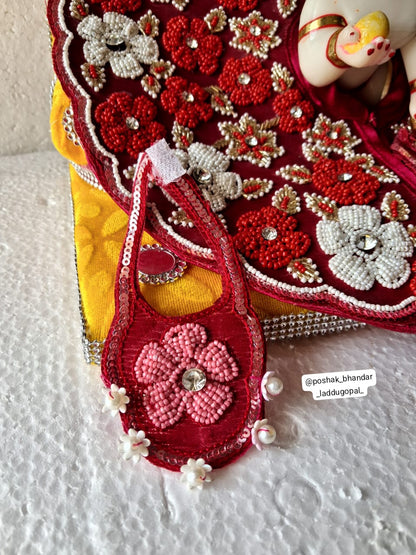 Premium handwork dress with handwork jacket ( 6/7 no.) Only
