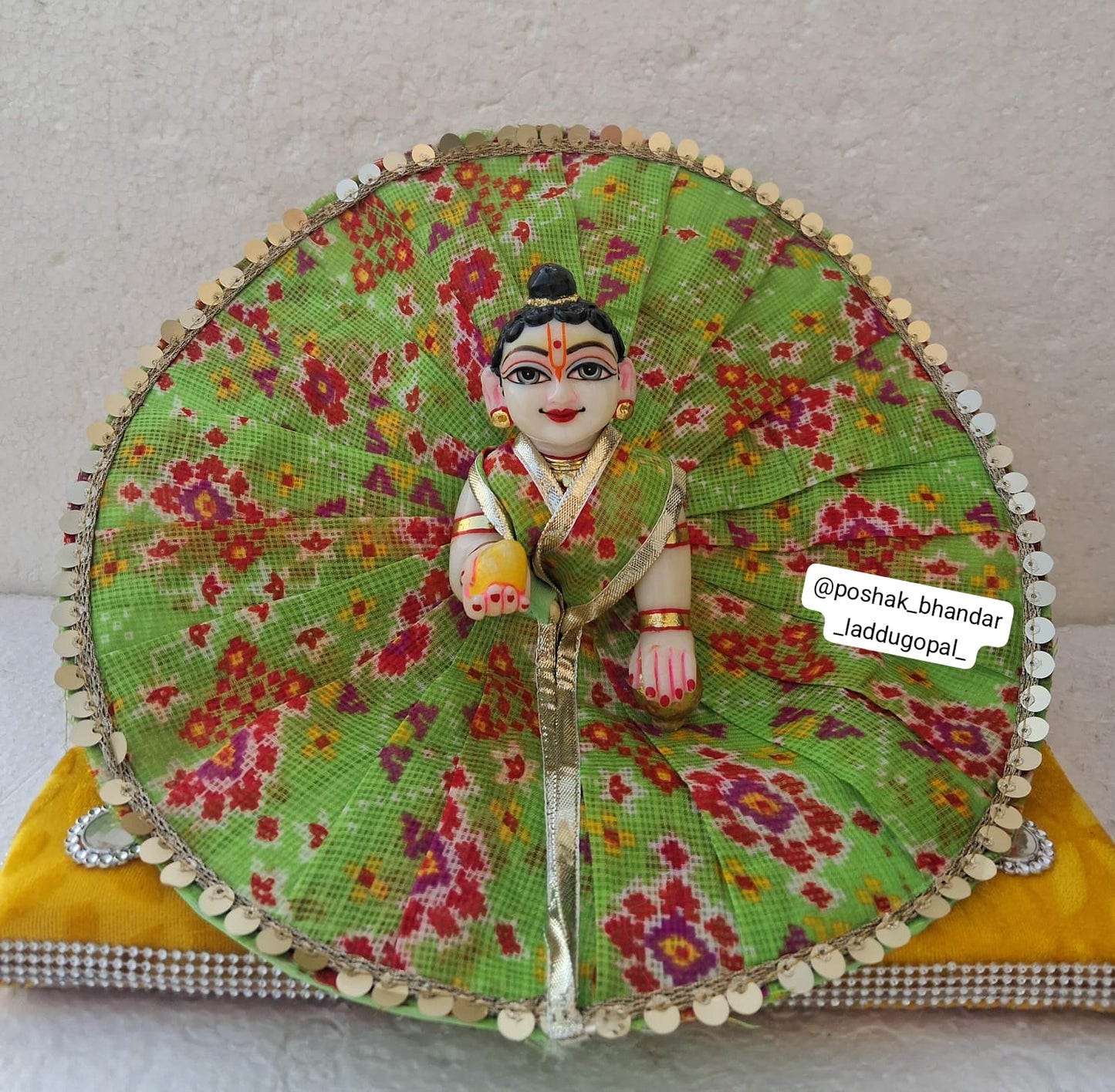 Cotton kota dress ( 0 to 4 no. )