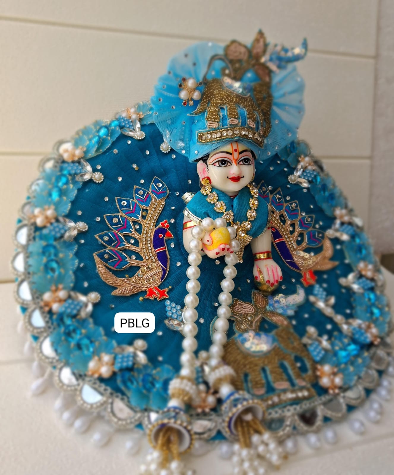 Heavy elephant Peacock poshak