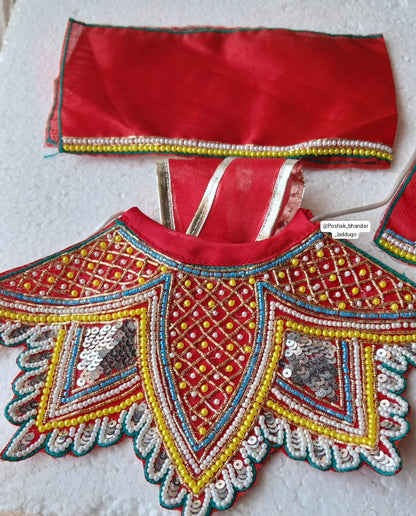 Handwork radhakrishna dress