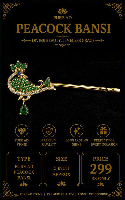 Pure ad heavy peacock Bansi