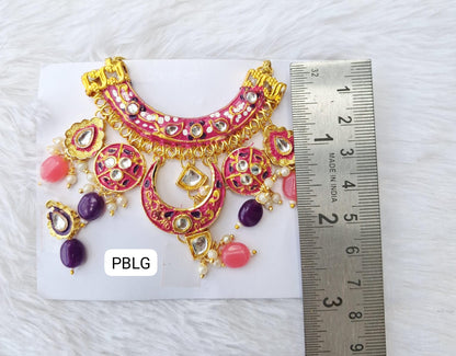 Big size heavy choker + earing