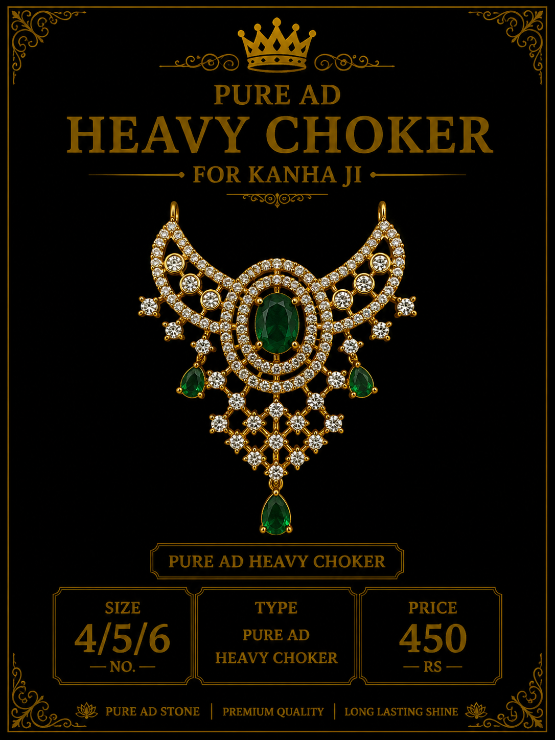 Pure ad heavy choker
