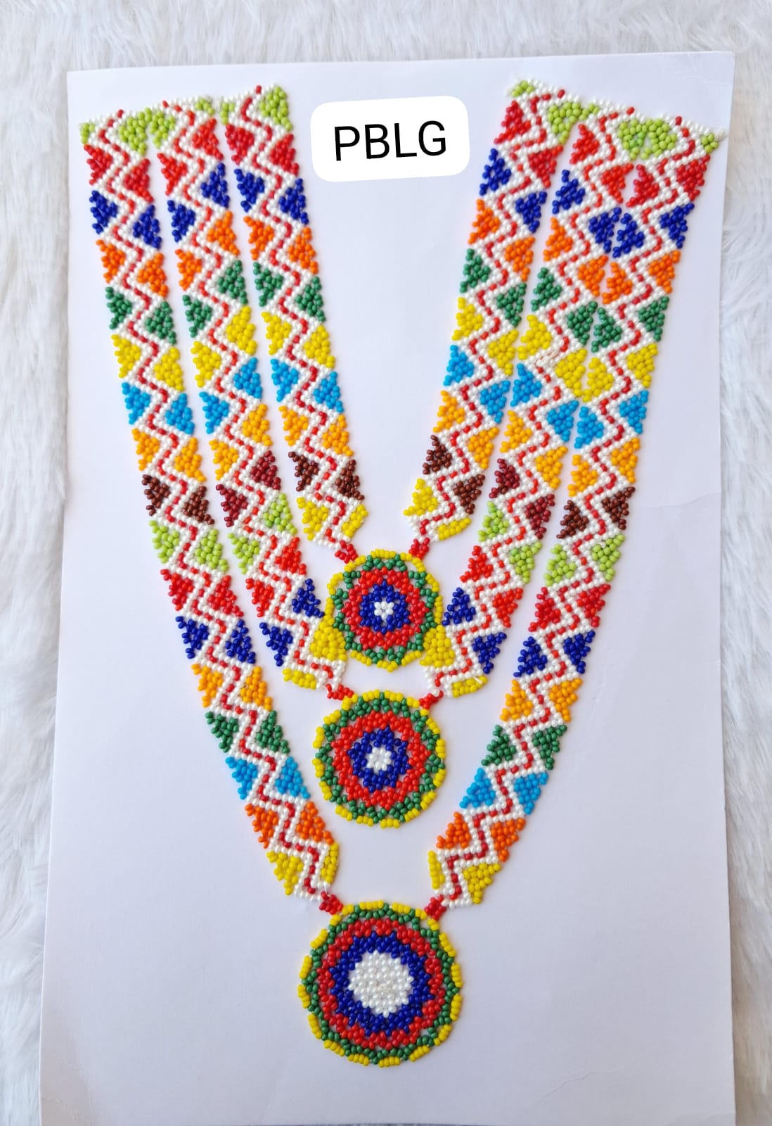 Heavy 3 piece set gadi mala ji