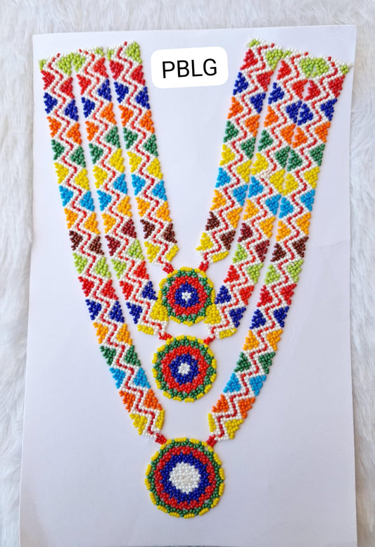 Heavy 3 piece set gadi mala ji