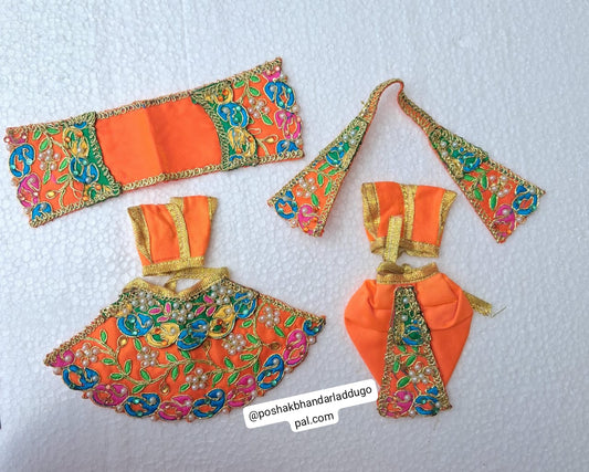 3 inch Radhakrishna dress