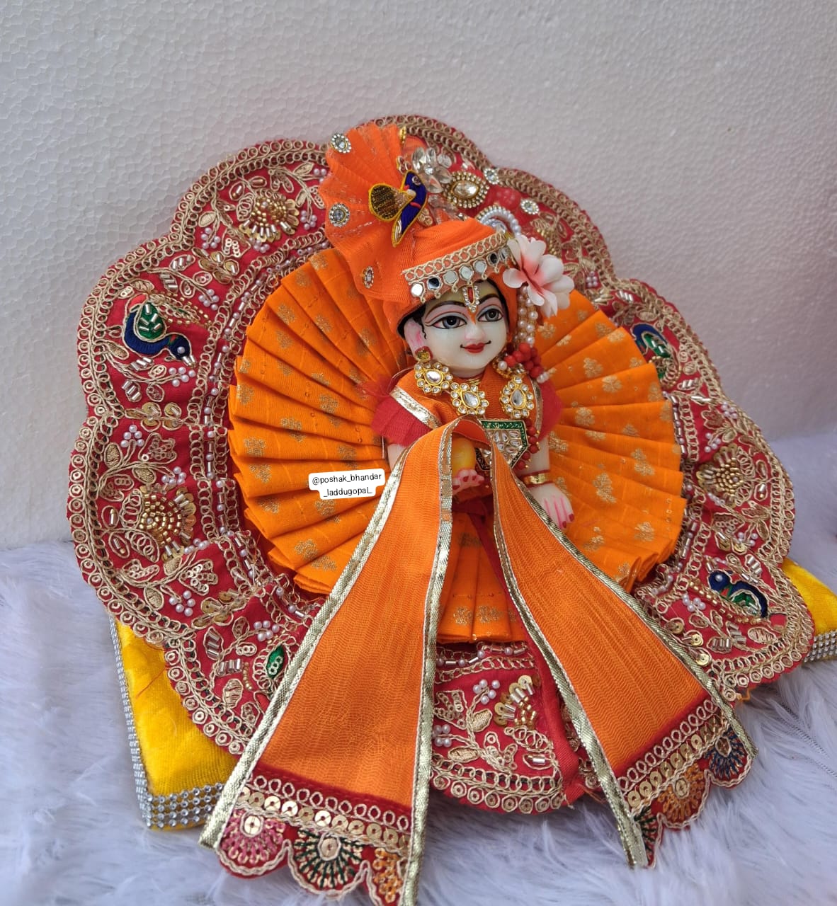 Heavy new dress with pagdi and patka