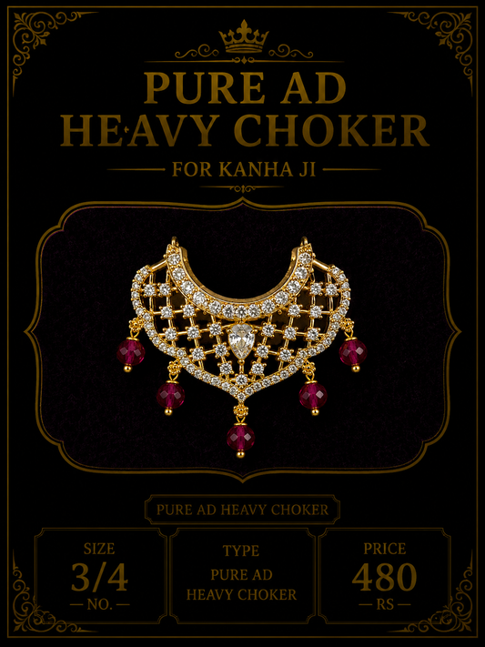 Premium pure ad heavy choker