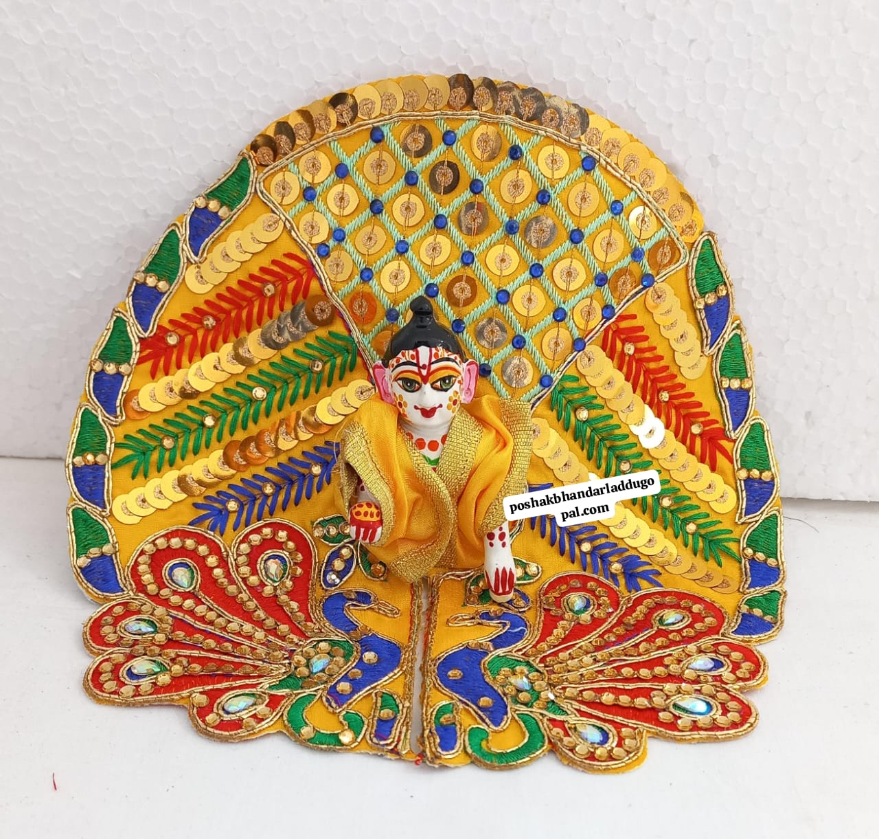 Peacock Embroidery dress ( 1/2/3/4 no. )