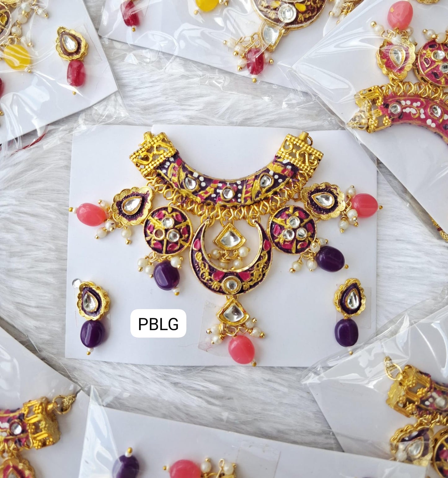 Big size heavy choker + earing