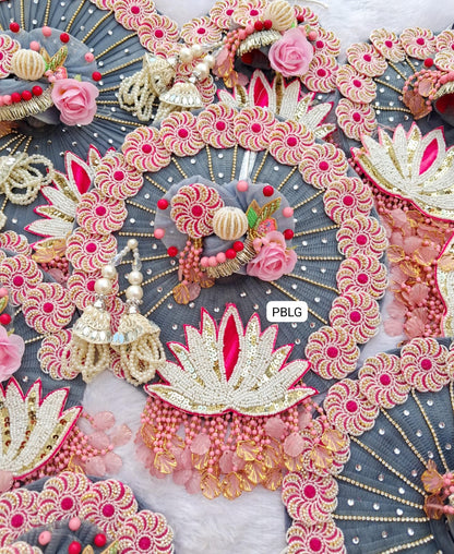 Heavy lotus pattern dress