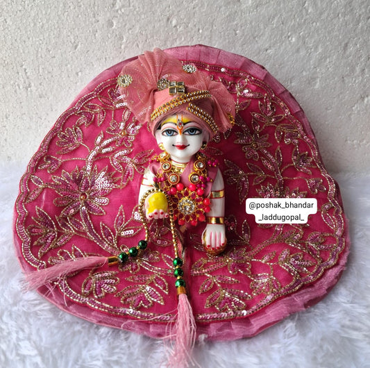 Heavy handwork dress with pagdi