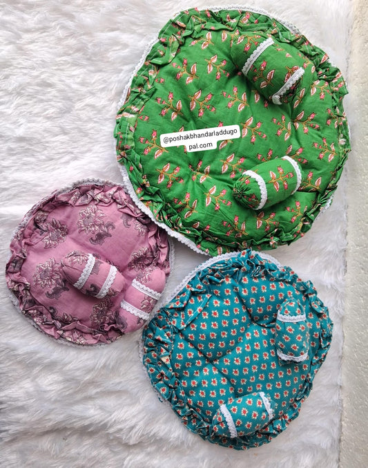 Pure cotton gaadi set