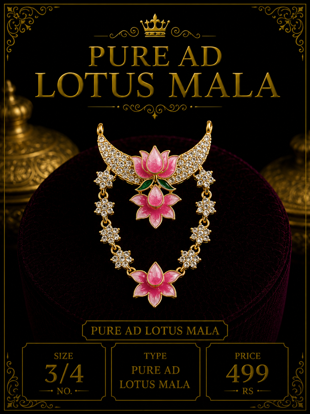 Pure ad lotus choker