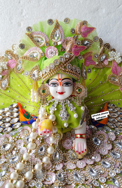 Beautiful poshak with heavy pagdi (2/3/4 no.)