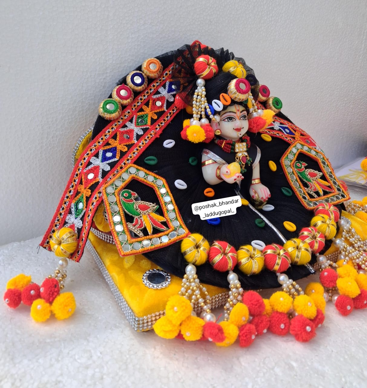 Garba dress with pagdi (6/7) no.