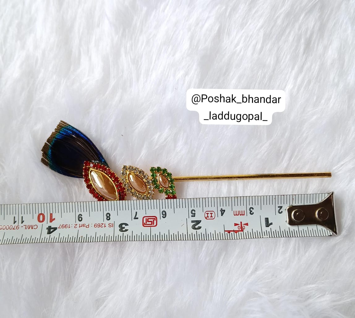 Bansuri with morpankh