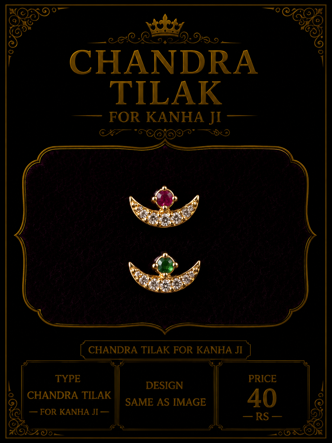 Pure ad Chandra tilak