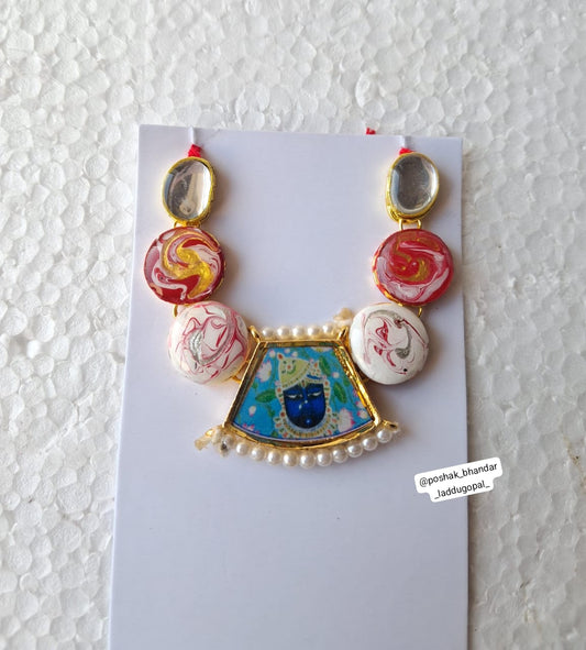 Shreenath ji handpainted mala