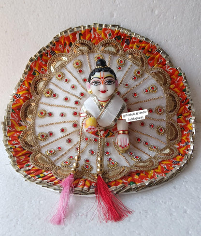 Designer dress with patka