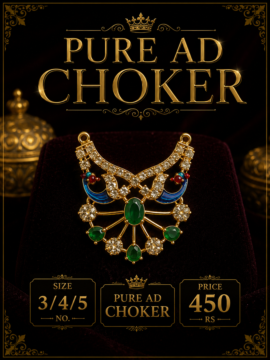 Pure ad heavy choker
