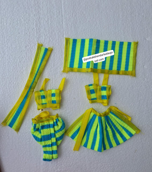 3 inch Radhakrishna dress